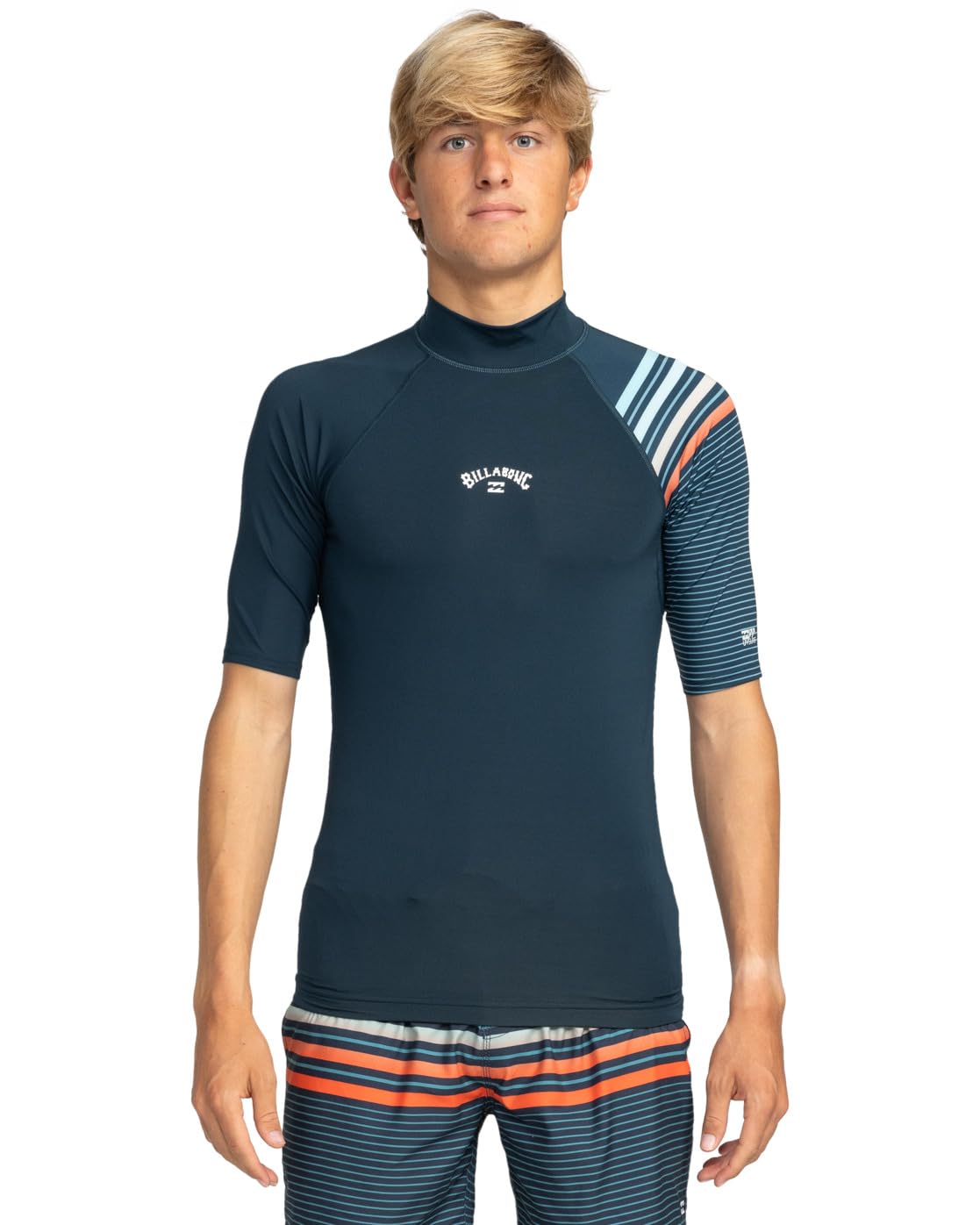 Billabong Herren Contrast Ss Printed Rashguard (1er Pack)