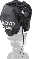 Capa de chuva de capa de chuva para câmera Movo CRC11 para câmeras DSLR e câmeras e lentes sem espelho (tamanho júnior: 11" x 14,5")
