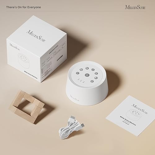 Miniatura 9 de MelodySusie Taladro de uñas profesional MM400C de 35000 rpm, lima de uñas inalámbrica recargable, verde con máquina de ruido blanco con 31 sonidos