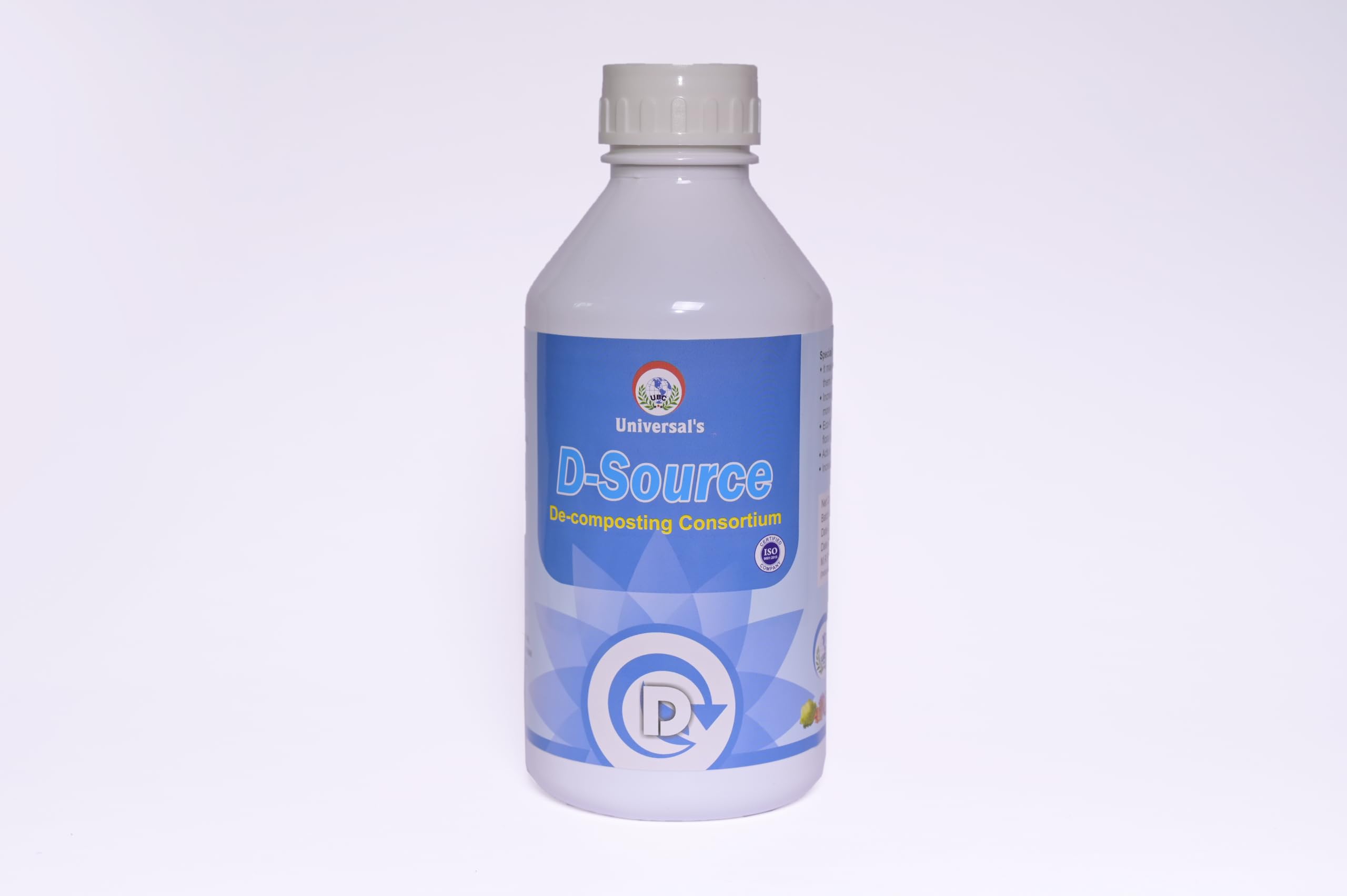 D Source (Decomposting Microbes) Bio Waste Decomposer for Agricultural Purpose & Richer Soil - 1 Lit