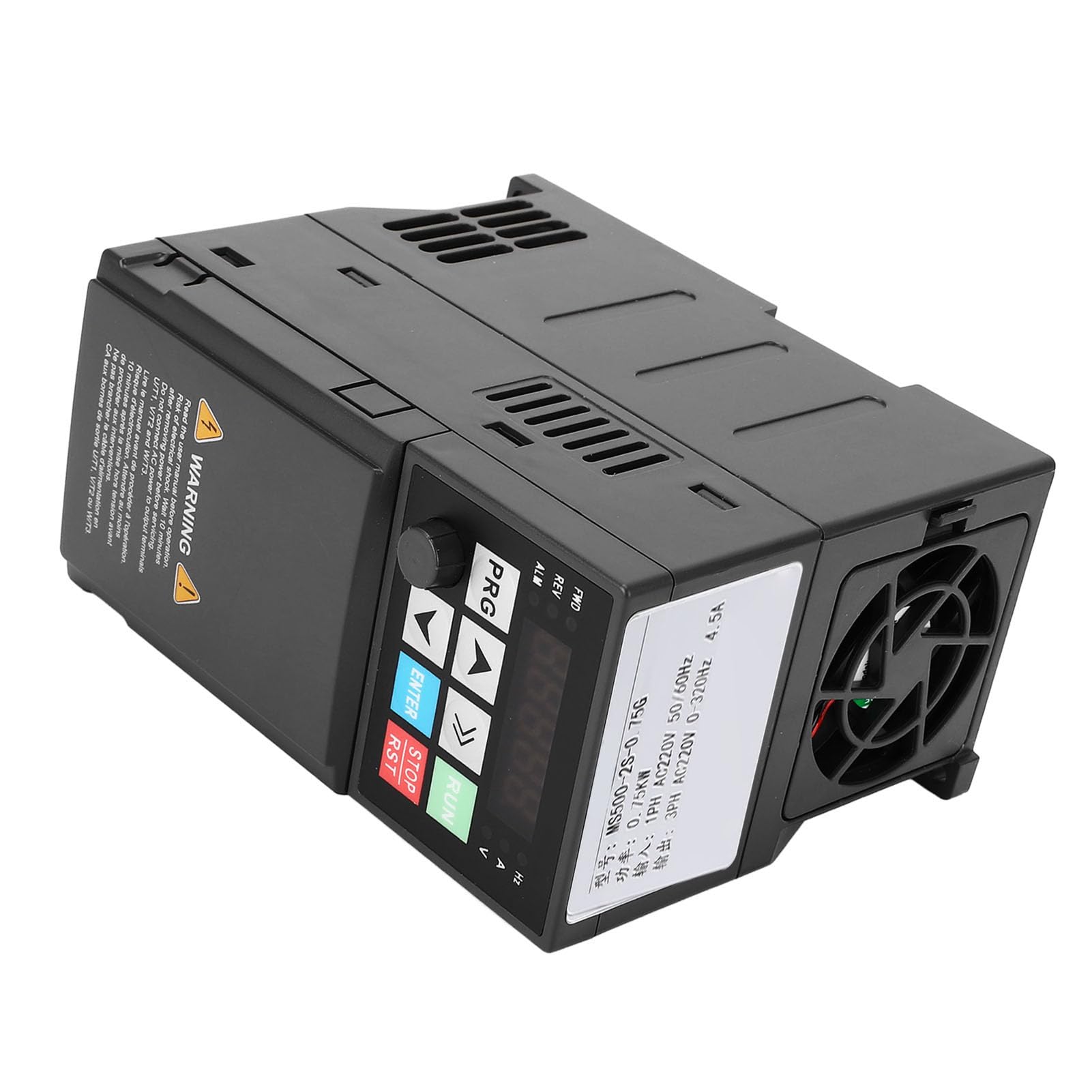 GOWENIC Inverter VFD da Monofase A Trifase 0,75KW 220V |Uscita Convertitore di Frequenza Unità di Controllo 4,5 A