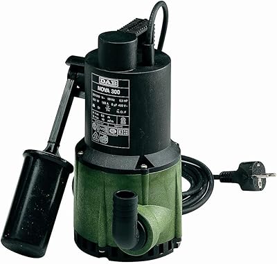 DAB NOVA 300 M-A SV 103002724 - Bomba sumergible con flotador para achicar agua corriente para uso doméstico - 0,22 kW/0,3 HP monofásico con eje de acero inoxidable especial