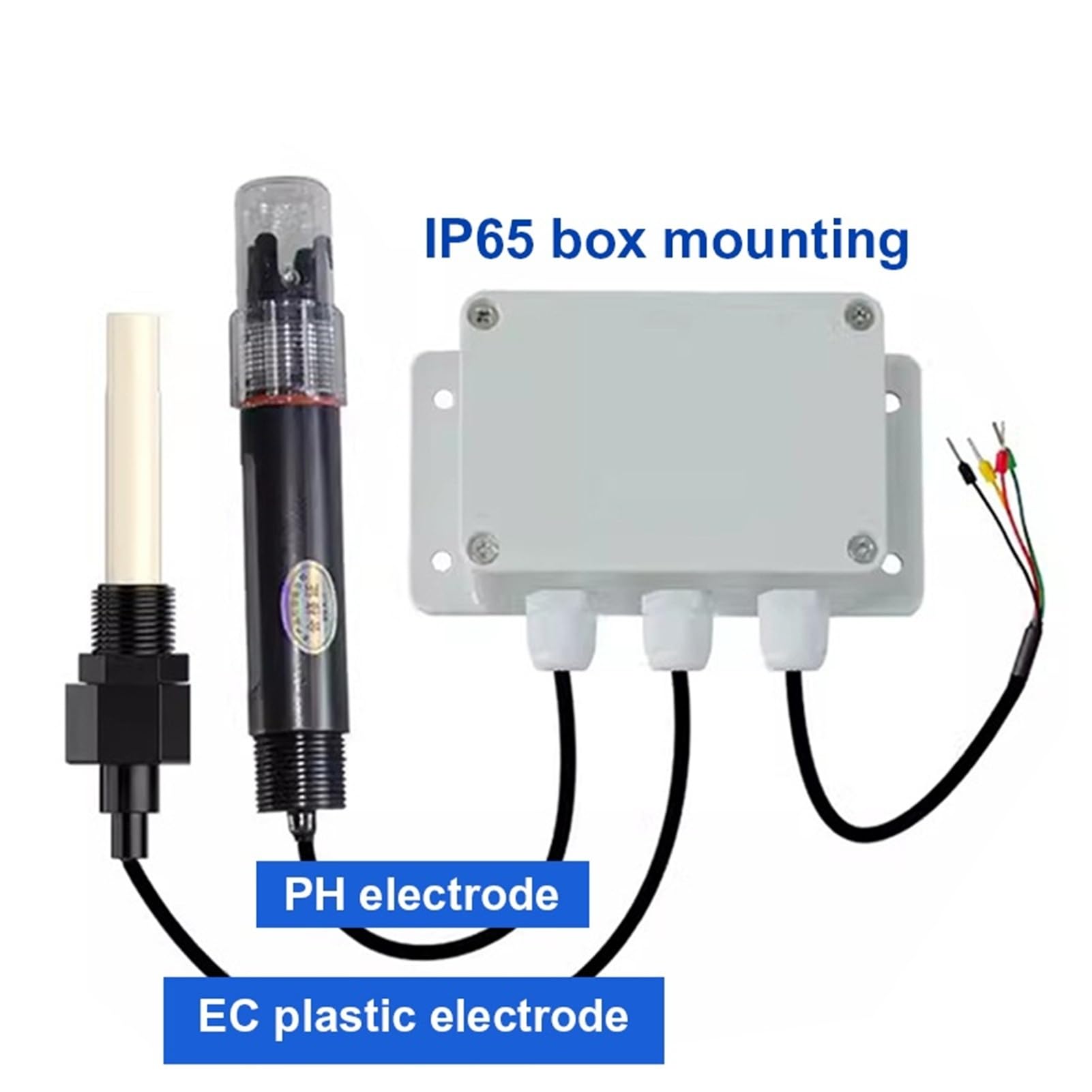 PH Sonde Wasser PH EC Elektrode Sonde 2-in-1 RS485 Sensor Detektor Industrielle Abwasser Monitor(OYS-PHEC(P)-IP65)