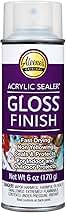 Aleene's 26412 Spray Gloss Finish, 6 Oz Acrylic Sealer, Original Version, Clear - Gloss