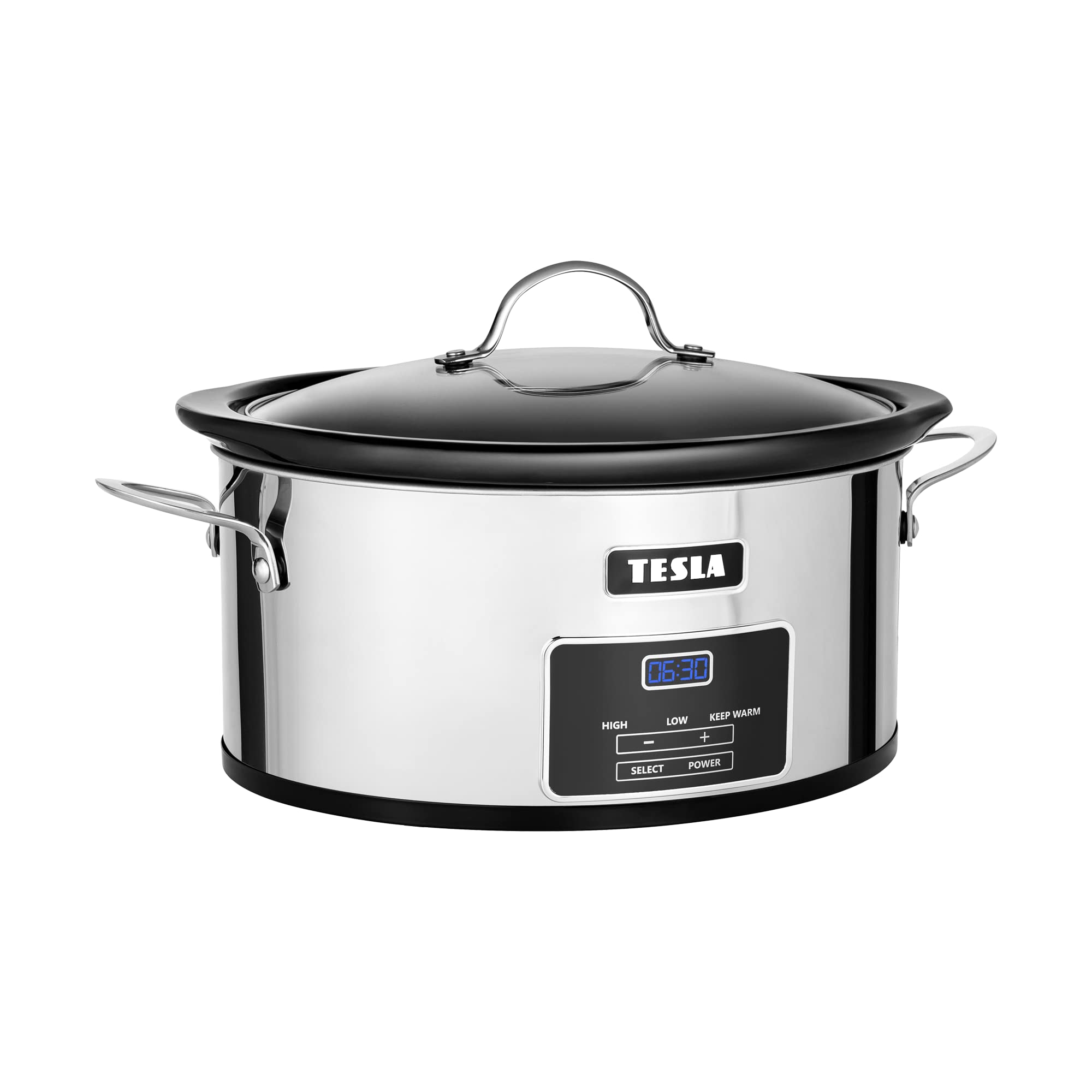 TESLA SlowCook S800 Deluxe wolnowar - 5,6 l, 250 W, cyfrowy zegar sterujący