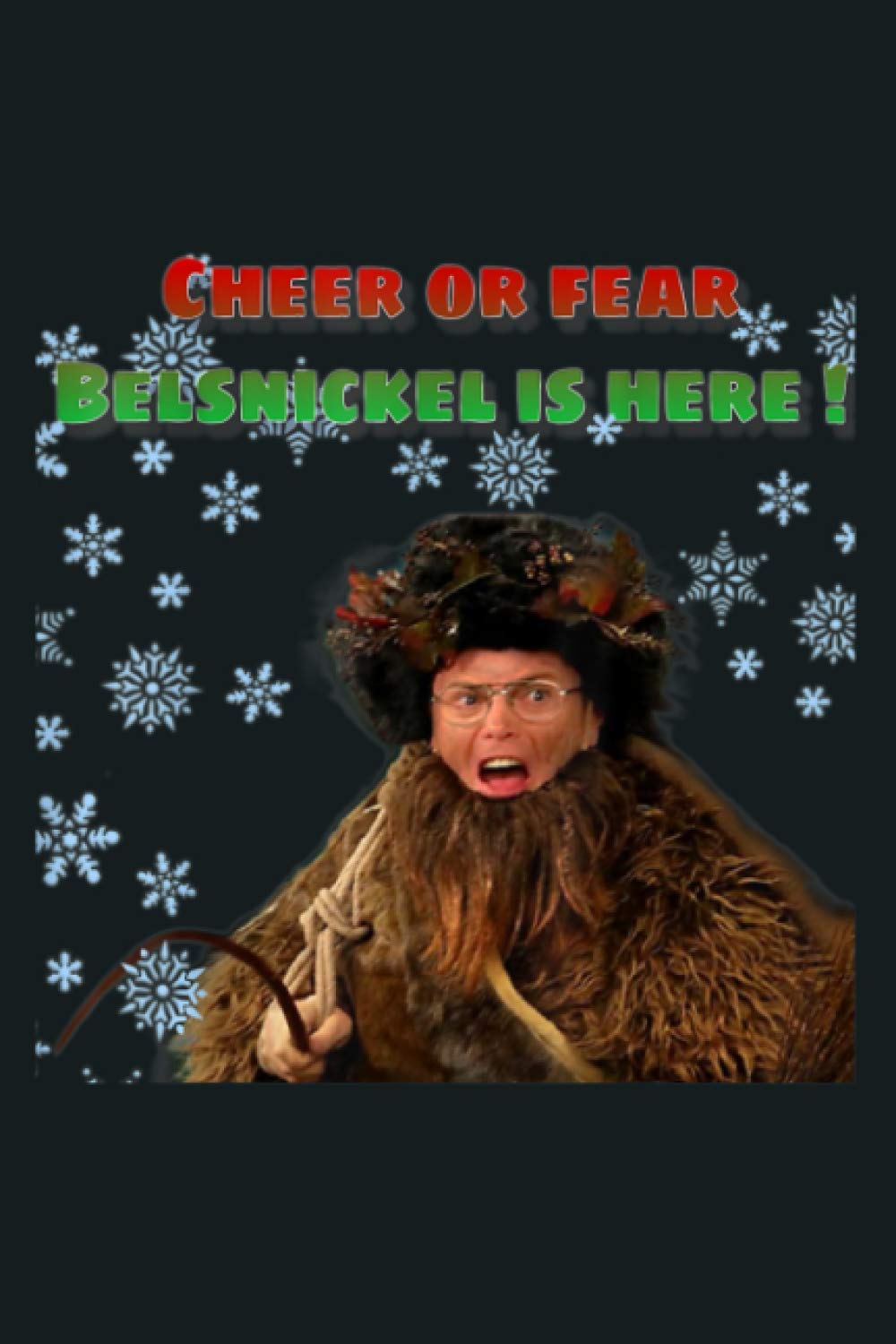 Dwight The Office Belsnickel Christmas: Notebook Planner -6x9 inch Daily Planner Journal, To Do List Notebook, Daily Organizer, 114 Pages