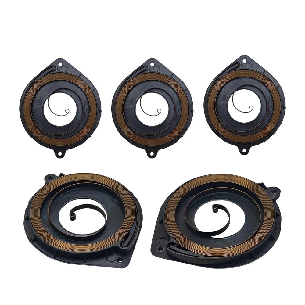 Ressort rappel démarreur tronçonneuse 445 450 boîtier robuste lot de 5 pcs