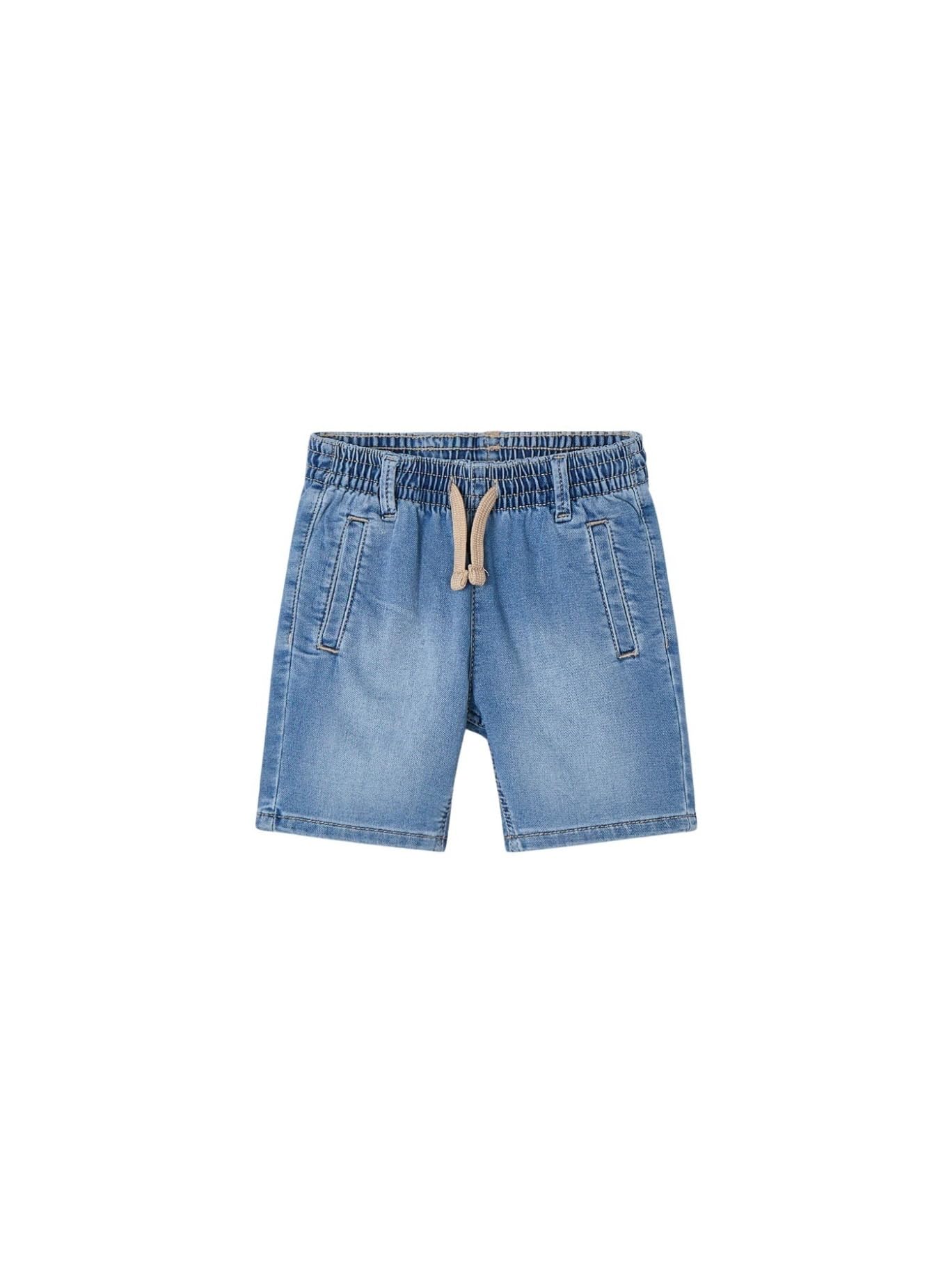 Mayoral bermuda soft denim jogger para niño de 6 años y 116cm 4