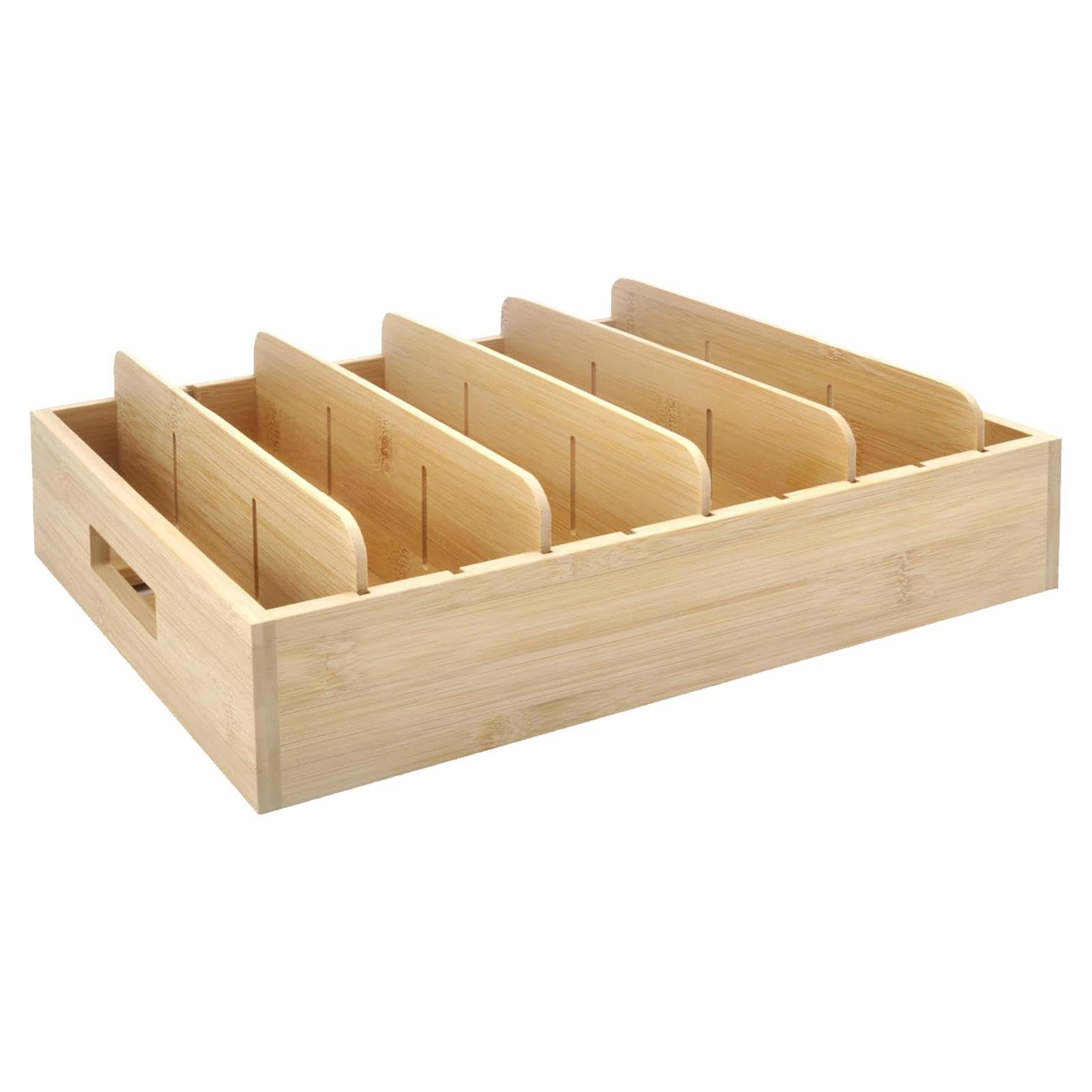 Organiseur de couvercles de récipient alimentaire réglable pour ranger facilement vos placards