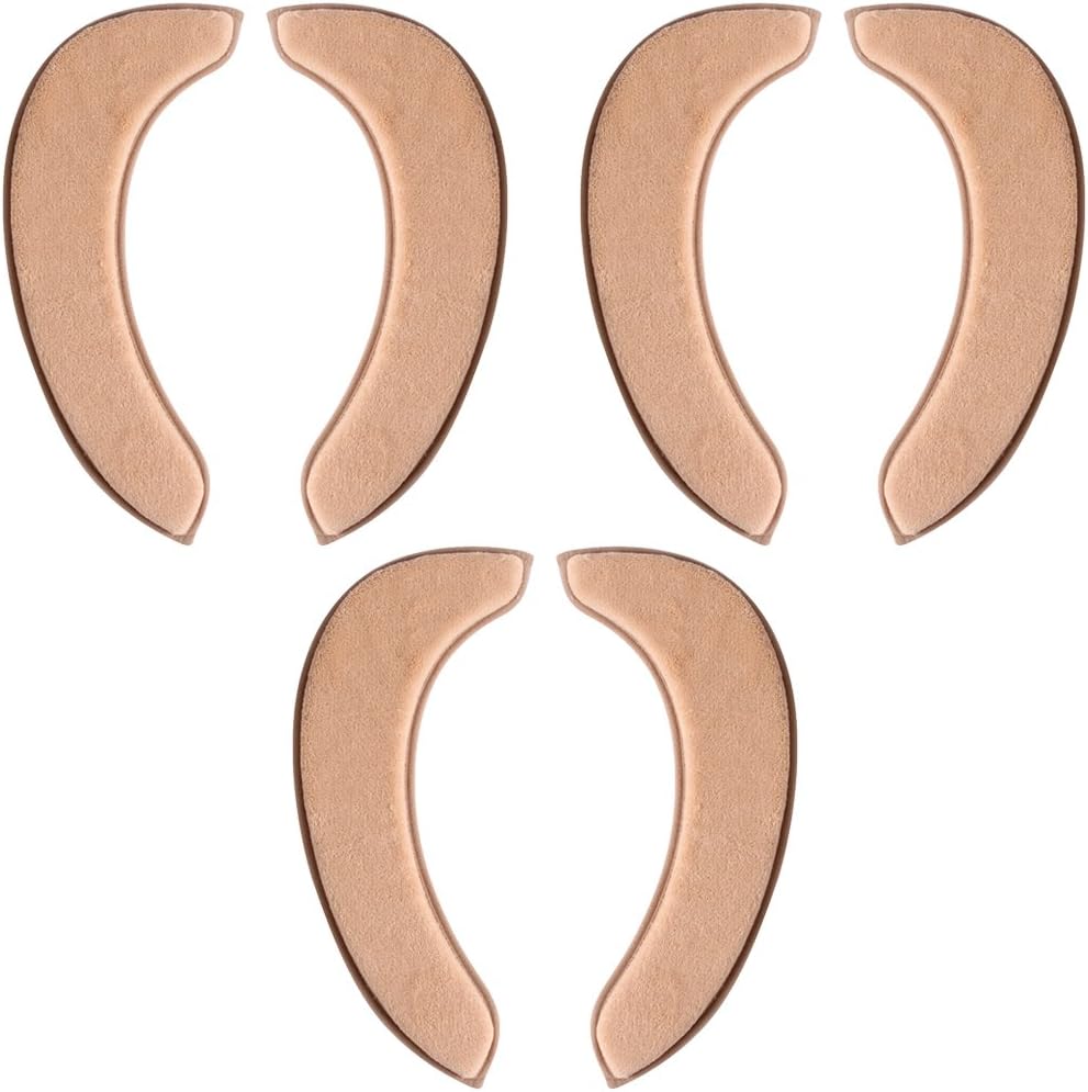 saounisi Toilet Seat Warmer,Adult Soft Close Toilet Seat Padded Cushion Light Warm Soft Fuzzy Round Elongated Washable Disposable Cover Stickers Large Tan 3 Pack