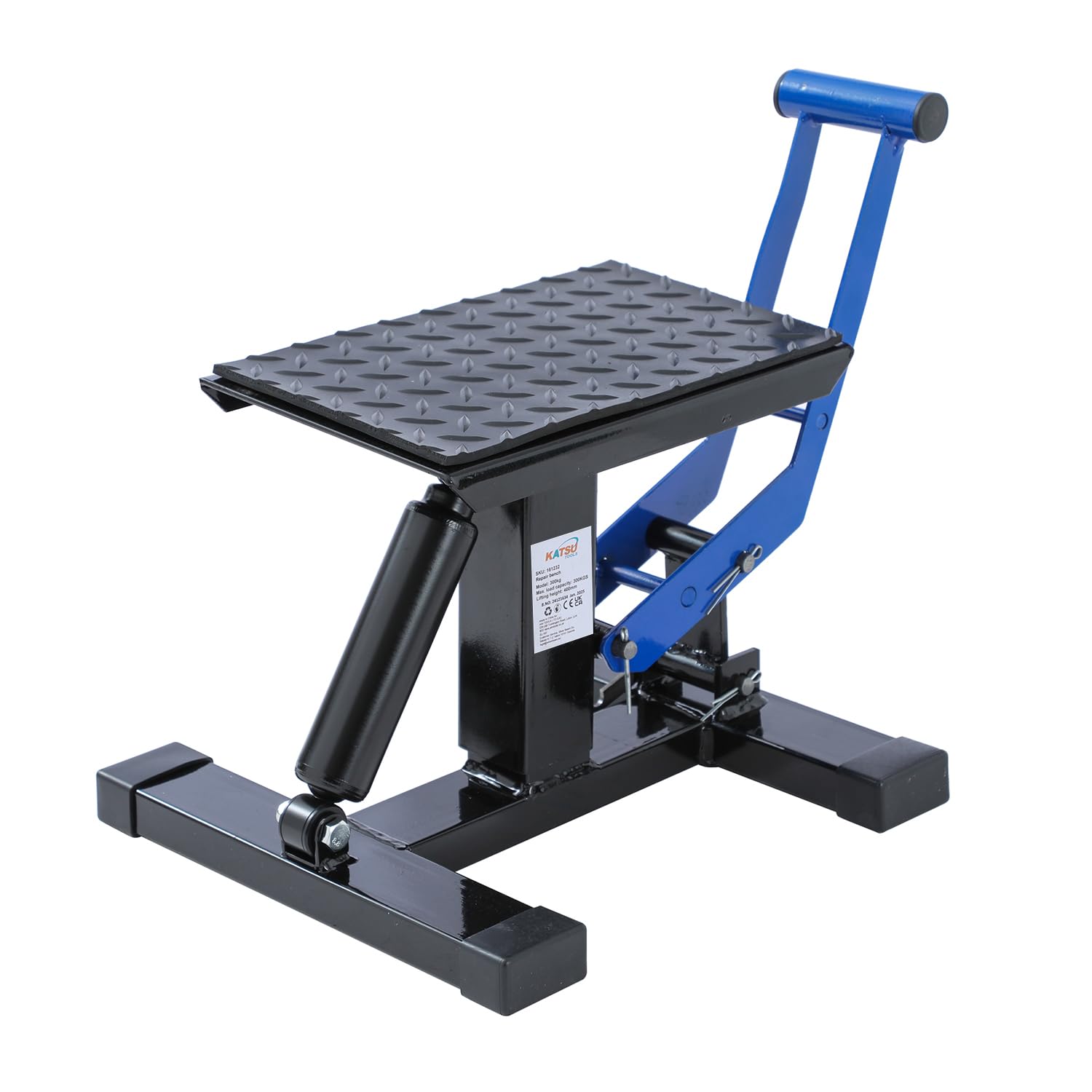 KATSU Tools Elevador Moto Motocross Soporte Hidráulico Ajustable con Amortiguador 161232