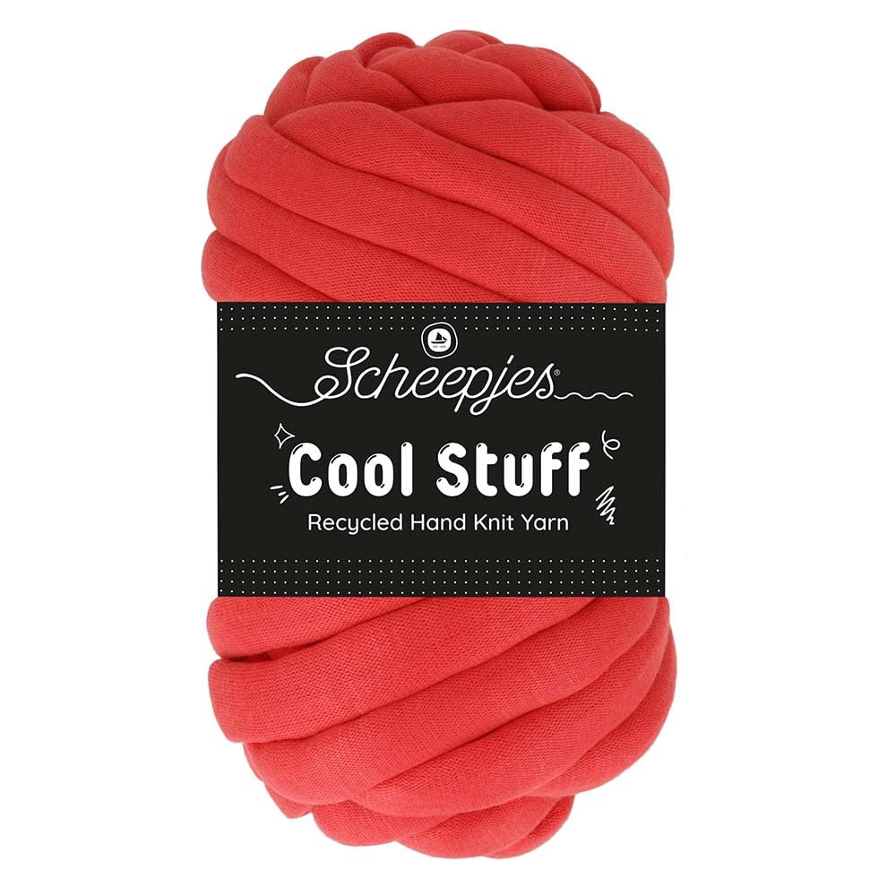 Scheepjes Cool Stuff 500g evita nudos en tejer mantas 504 Berry Pop