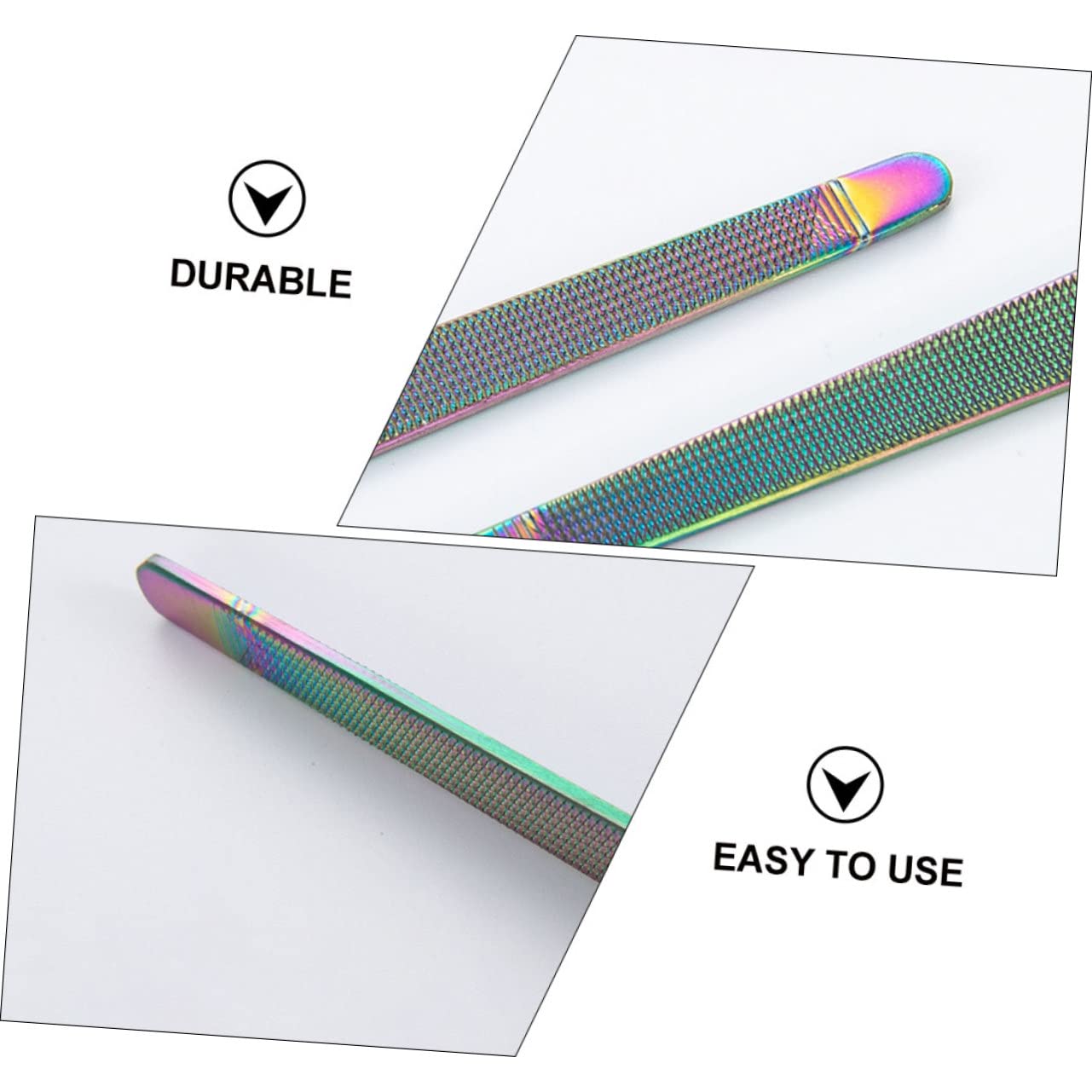 FRCOLOR 15 Pz lima per unghie trapano per manicure trapano per unghie trapano per pedicure limetta unghie limette per unghie strumenti per manicure lima per manicure Acciaio inossidabile