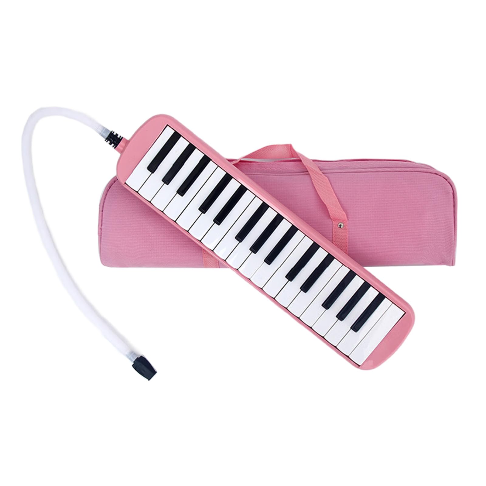 Tastiera pianoforte ad aria melodica soprano con tubo lungo, bocchini corti e borsa per il trasporto, strumento melodica a 32 tasti