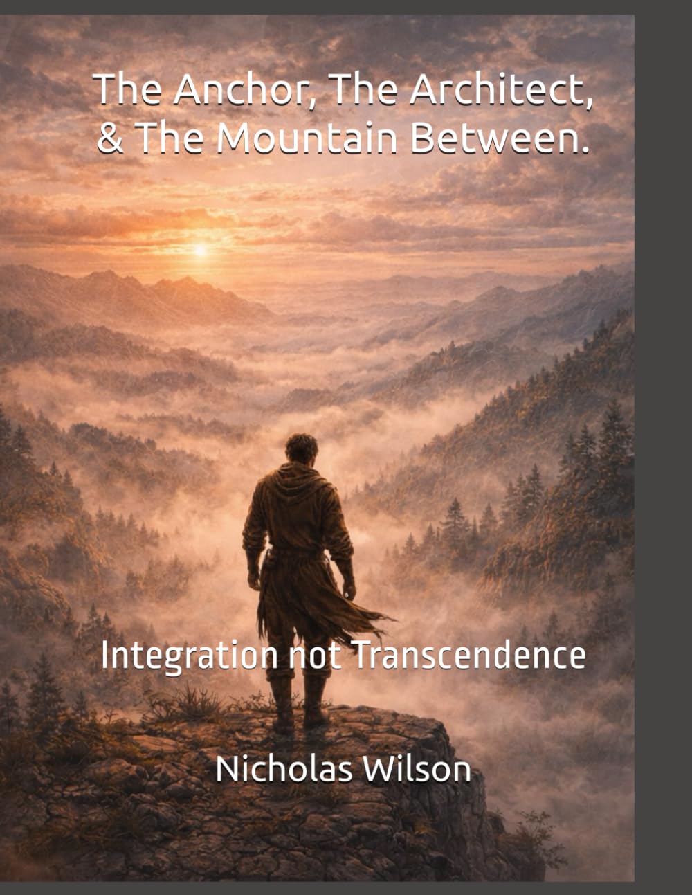 The Anchor, The Architect, & The Mountain Between.: Integration not Transcendence (A;6 Anchored Series)
