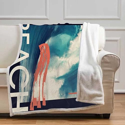 Miniatura 7 de Cobijas Calientes para Invierno Geometry Lattice Line - Manta de franela moderna suave y acogedora para sofá, cama, sofá, silla, tamaño 47 x 59