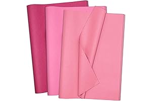 Jkopsnr Pink Tissue Paper for Enhanced Wrapping and Crafting Delight