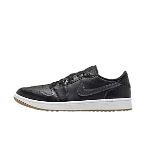 Air Jordan 1 Low G Golf Mens Shoes, Black/Gum Medium Brown