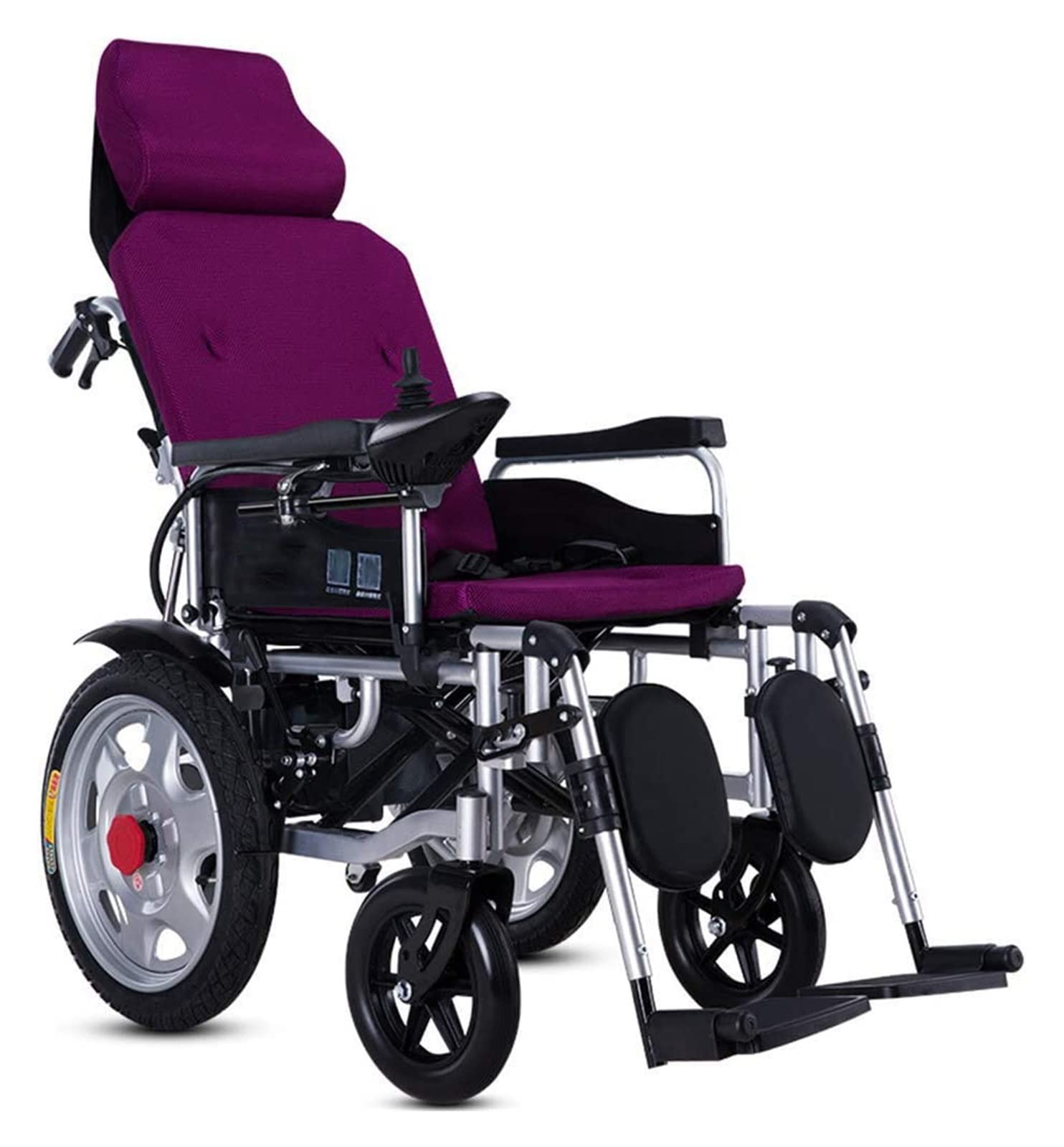 Buy Lightweight Folding Electric Wheelchair,Sitting and Lying 2 in 1