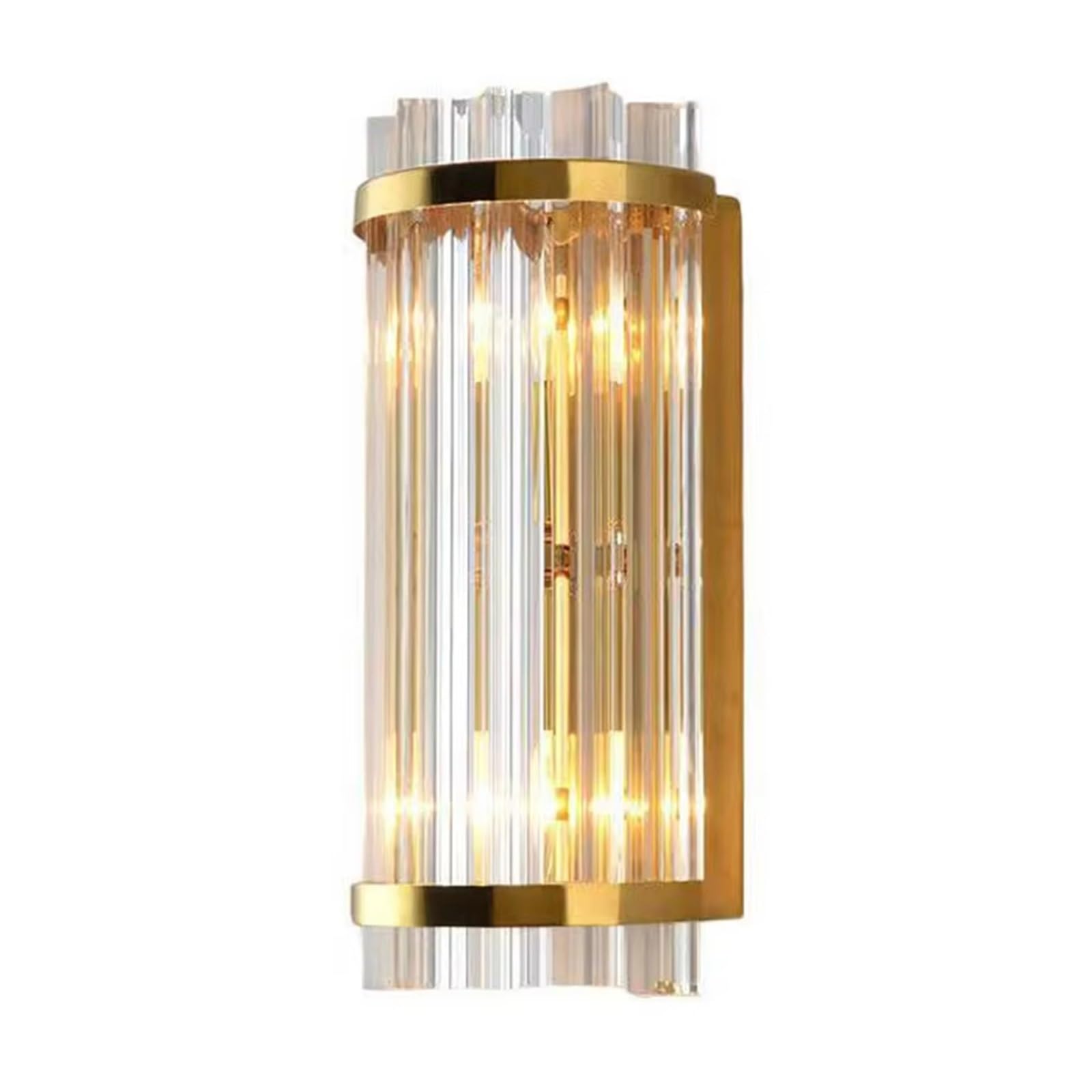 ZTCHSENZT Bedroom Bedside Crystal Wall Lamp Living Room Background Sconces Staircase Aisle Led Indoor Lighting Home,Gold