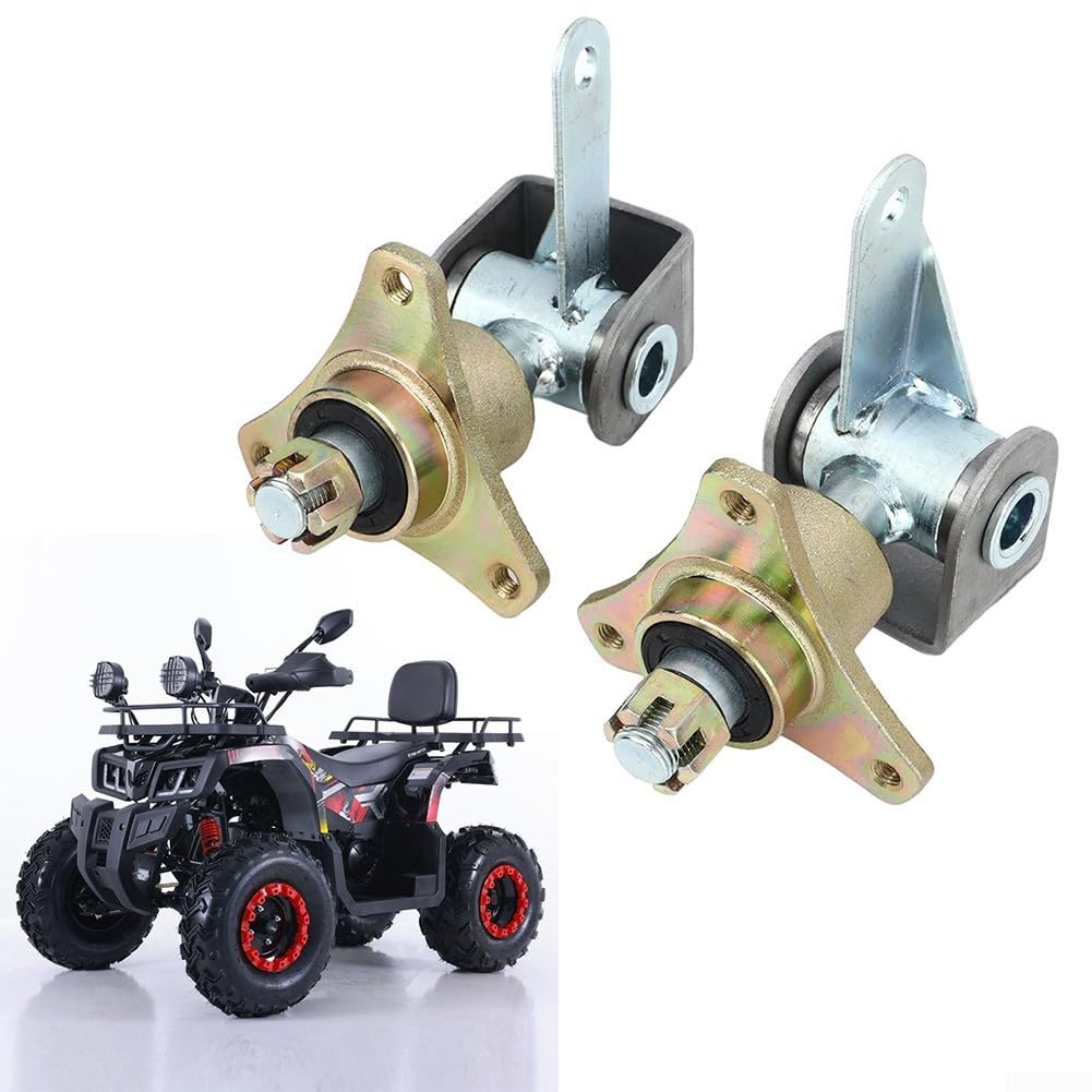 Stahllegierung Vorderradnaben Paar für Quad Go für kart 78mm