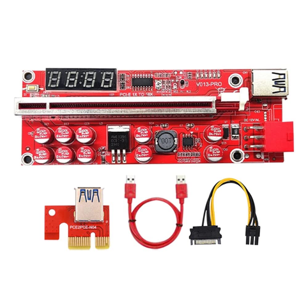 Amazon | Grannerton 1個、V013 Pro PCIEライザーカード、PCI X1〜X16