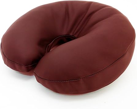 Royal Massage Universal Memory Foam Face Cradle Cushion for Massage Tables Ergonomic U-Shaped Headrest Pillow with Soft, Easy-Clean PU Leather Spa & Salon Replacement
