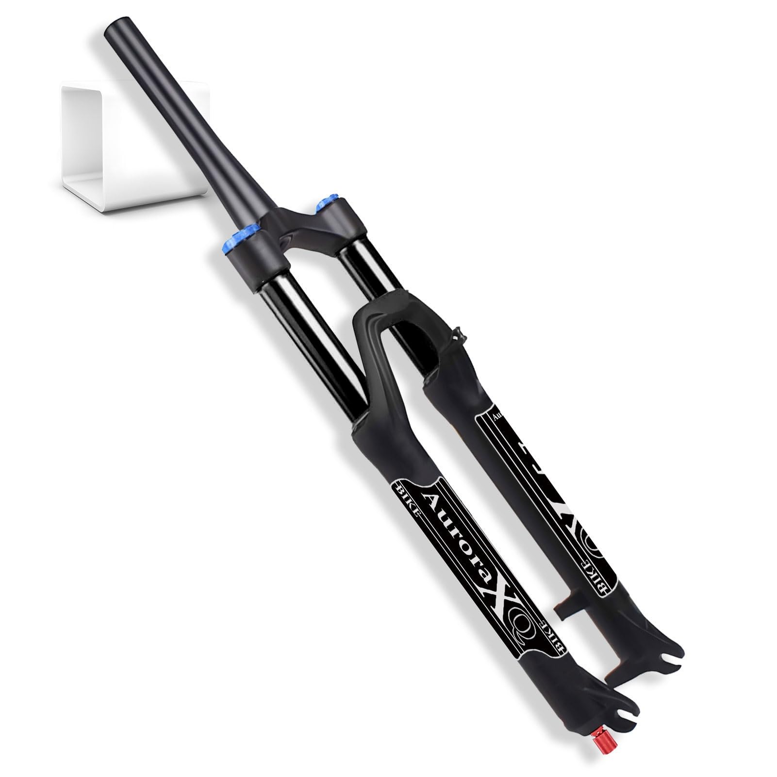WIQUYBML AuroraXQ Mountain Bike Front Fork 26/27.5/29 Inch, Magnesium Alloy 140mm Travel Bicycle Suspension Forks 9mm QR for AM, XC, MTB Downhill Cycling