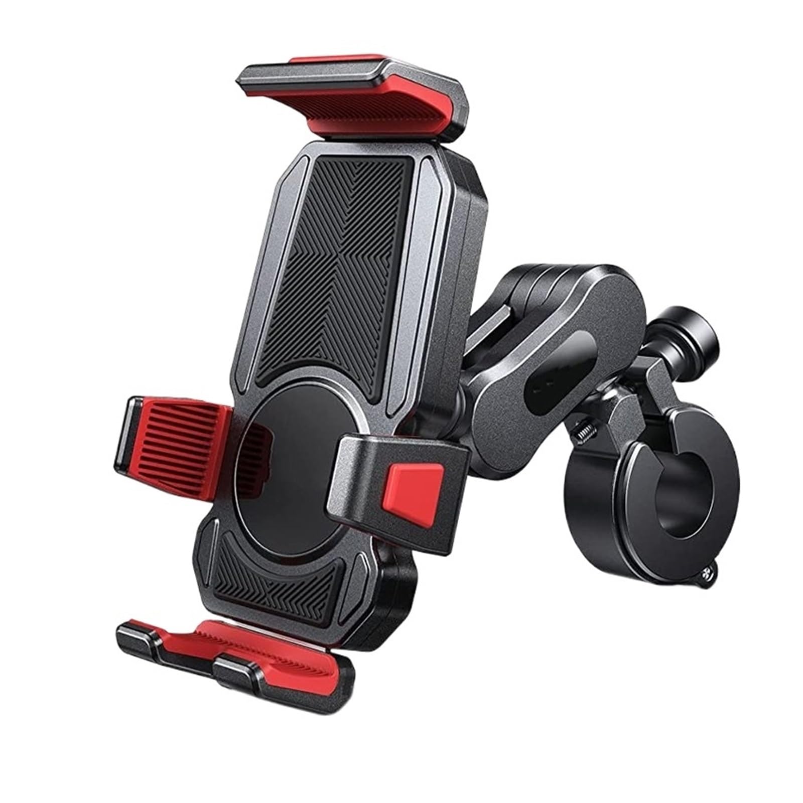 HILLAR Soporte Movil Moto Soporte De Teléfono para Motocicleta De Aleación De Aluminio con Amortiguador De Vibraciones Soporte para Teléfono De Motocicleta GPS Motocicleta Soporte Navegación
