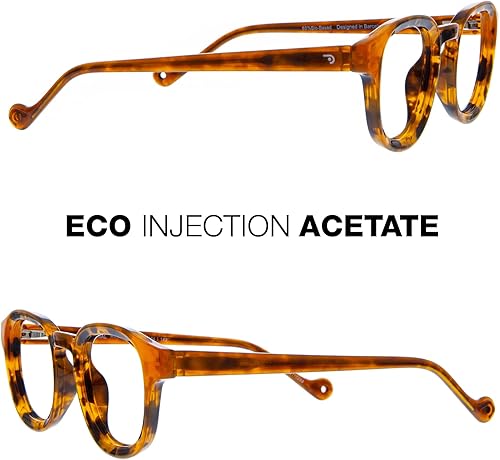 Miniatura 10 de DIDINSKY READING GLASSES Lectores unisex con bloqueo de luz azul. Monturas de acetato, patillas flexibles y lentes antirreflectantes - DINATIONAL