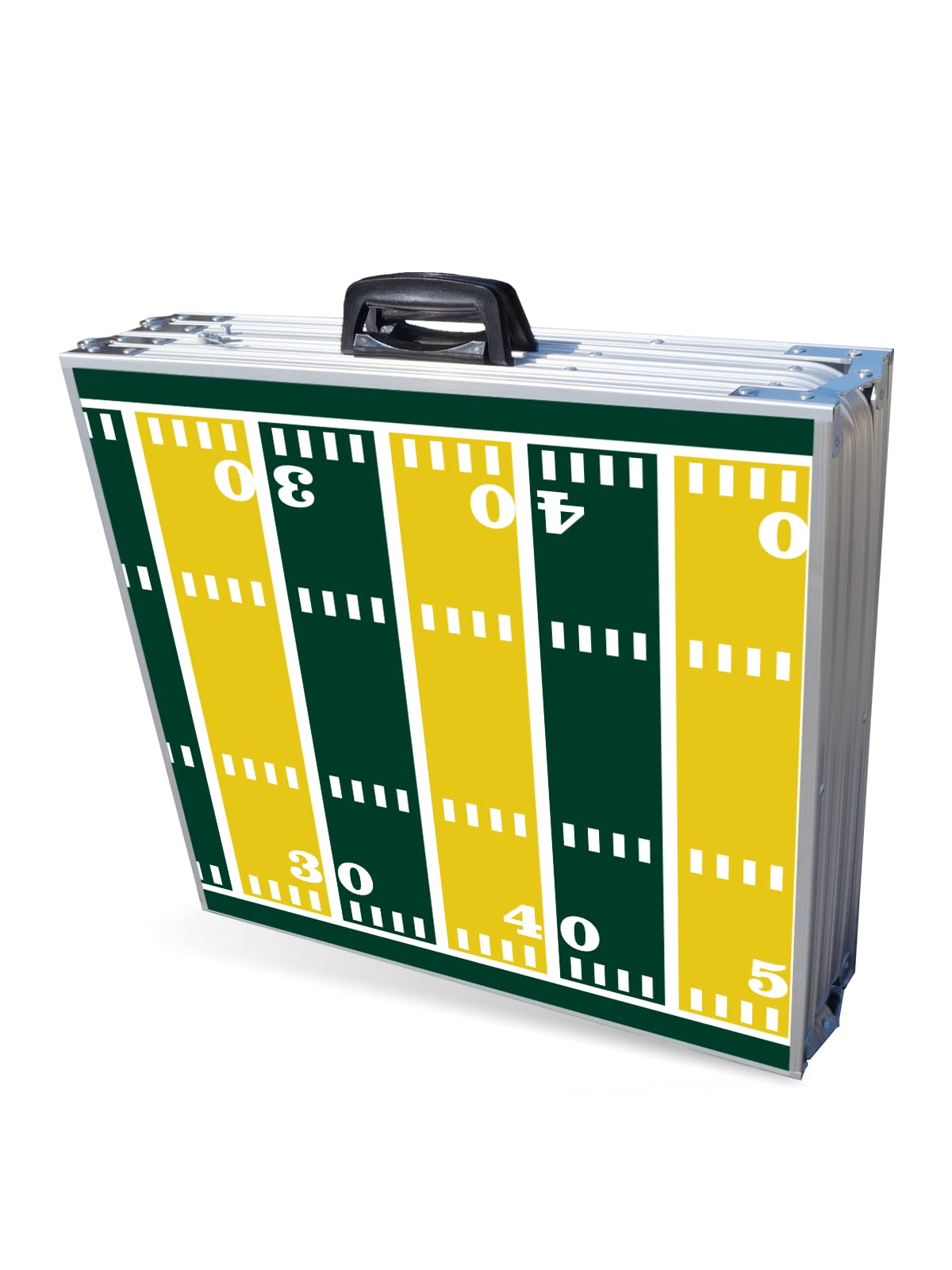 8-Foot Professional Beer Pong Table - Green Bay Football Field