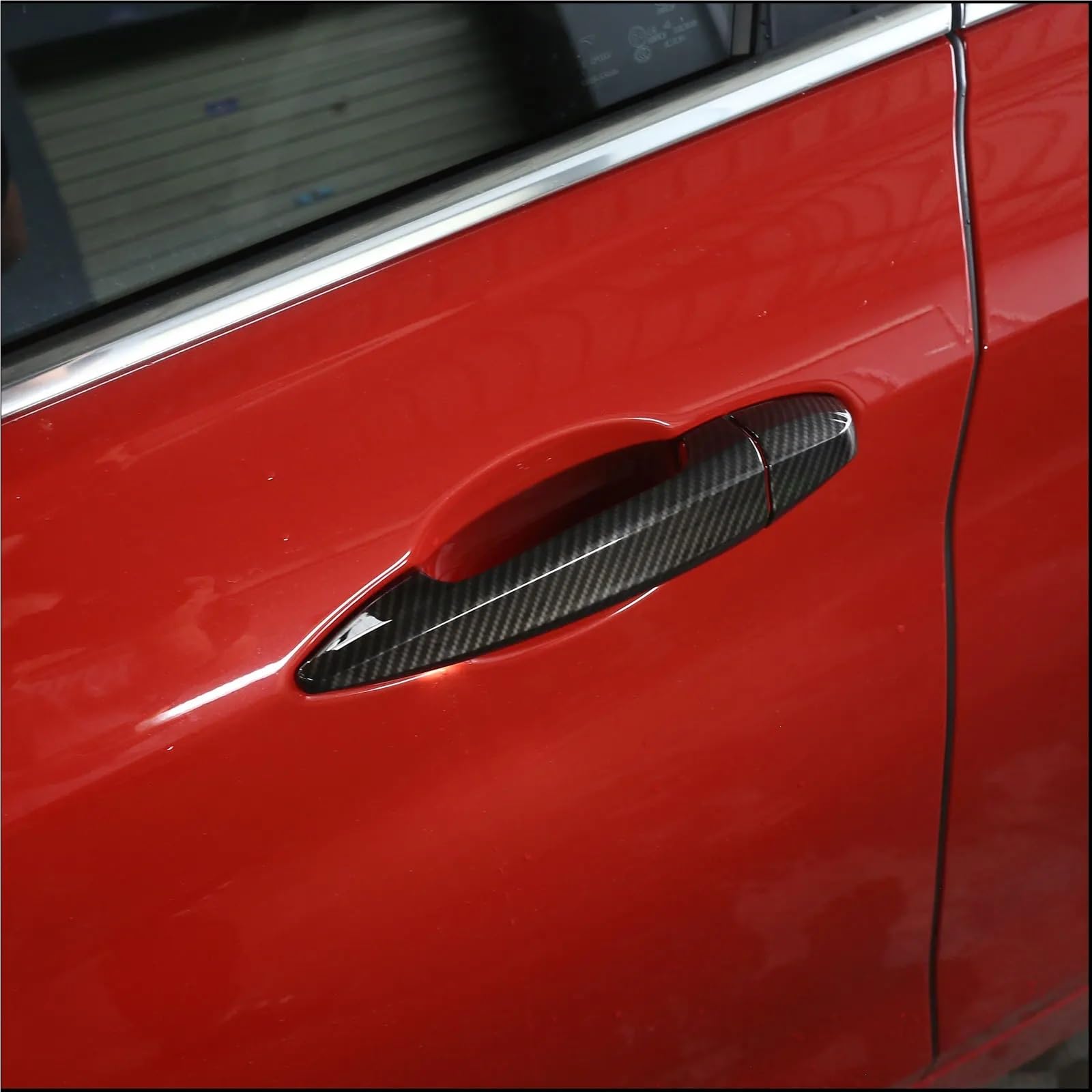 klamka zewnętrzna Pasuje do BMW X1 F48 X2 F47 Seria 2 218i Gran Tourer F46 2015-2017 X5 F15 Osłona zewnętrznego panelu klamki samochodu pokrowiec na klamkę drzwi samochodu(Piano black)