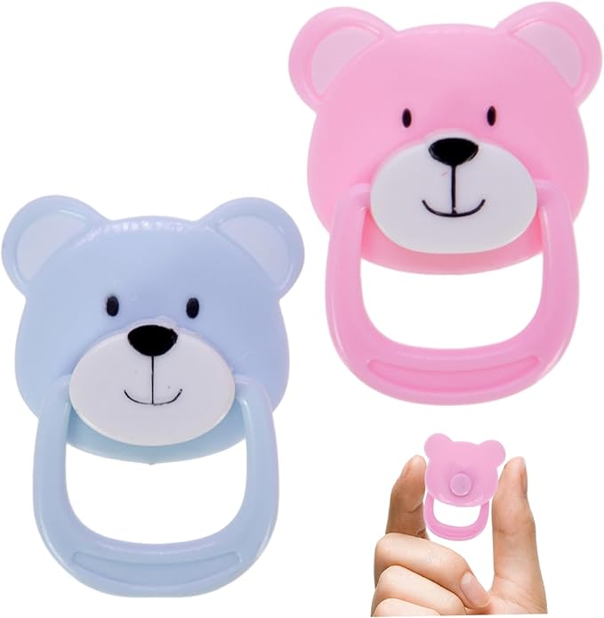 Amazon.com: Owddddtnxc 2Pcs Baby Doll Magnetic Pacifier, Cute Cartoon ...