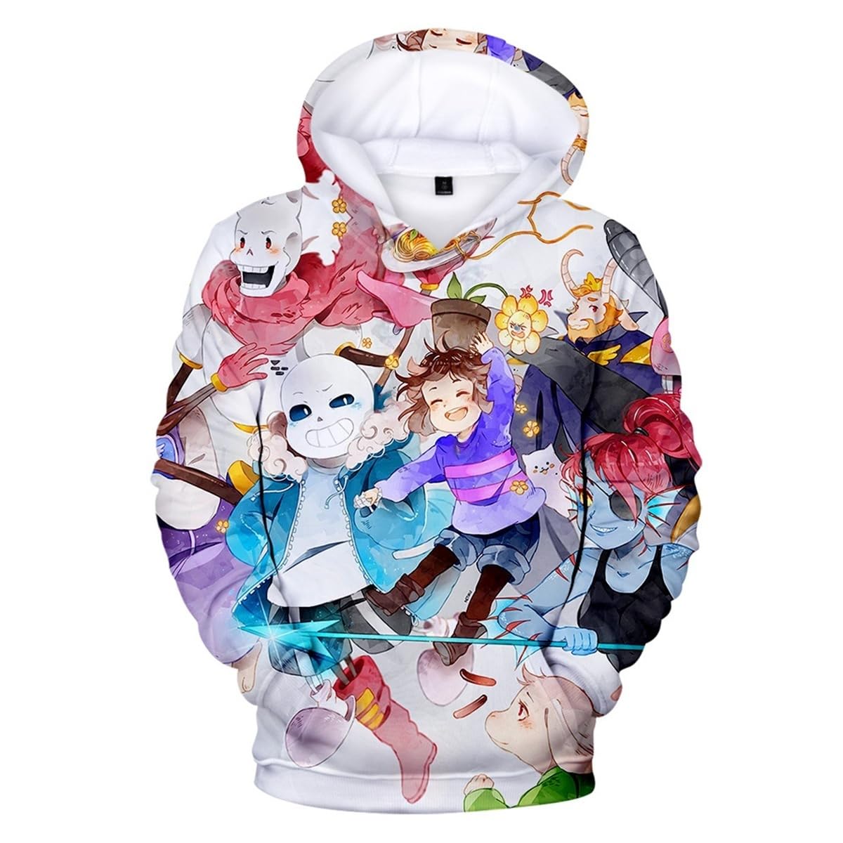 Unisex Hoodies Sweatshirt Cosplay Costume Outerwear Pullovers Sweater Casual 3D Hooded Tops (I) M