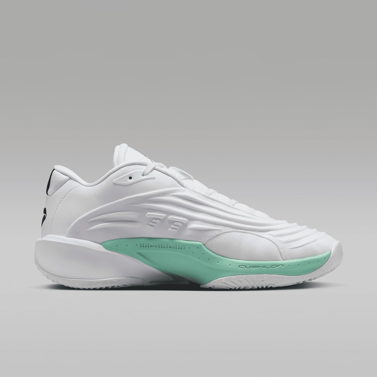 Luka 3 "Photo Finish Basketball Shoes (HQ5054-107, White/Volt Glow/Green Glow/Black) Size 10.5