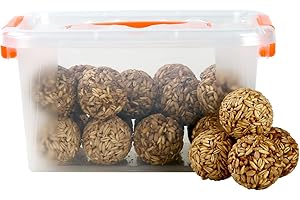 24 Pack Bird Suet Balls for Wild Birds Feeders with Nuts and...