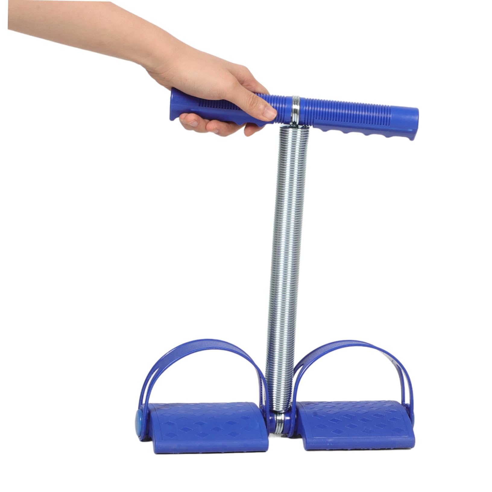 BESPORTBLE Bauchmuskeltrainer zur Bauchmuskulaturformung Blauer aus Pp Pe und Stahl mit Stabilem Design und Unterstützung Beim Aufrichten für Effektives Heimtraining