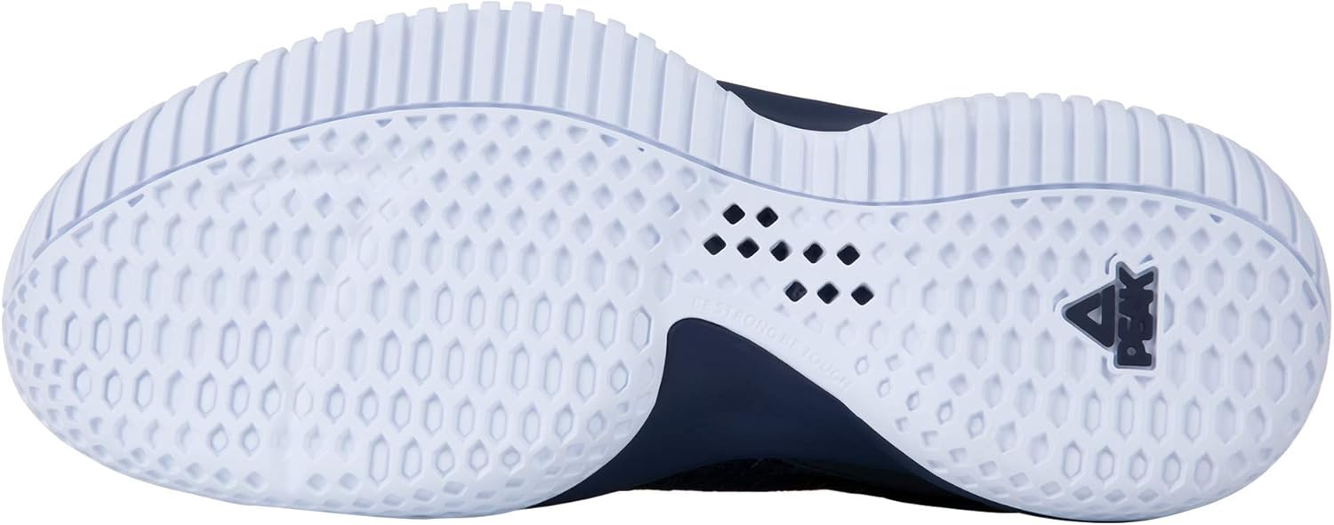 PEAK High Top Mens Basketball Shoes Lou Williams Streetball Master Breathable Outdoor Sneakers Cushioning Shoes for Fitness