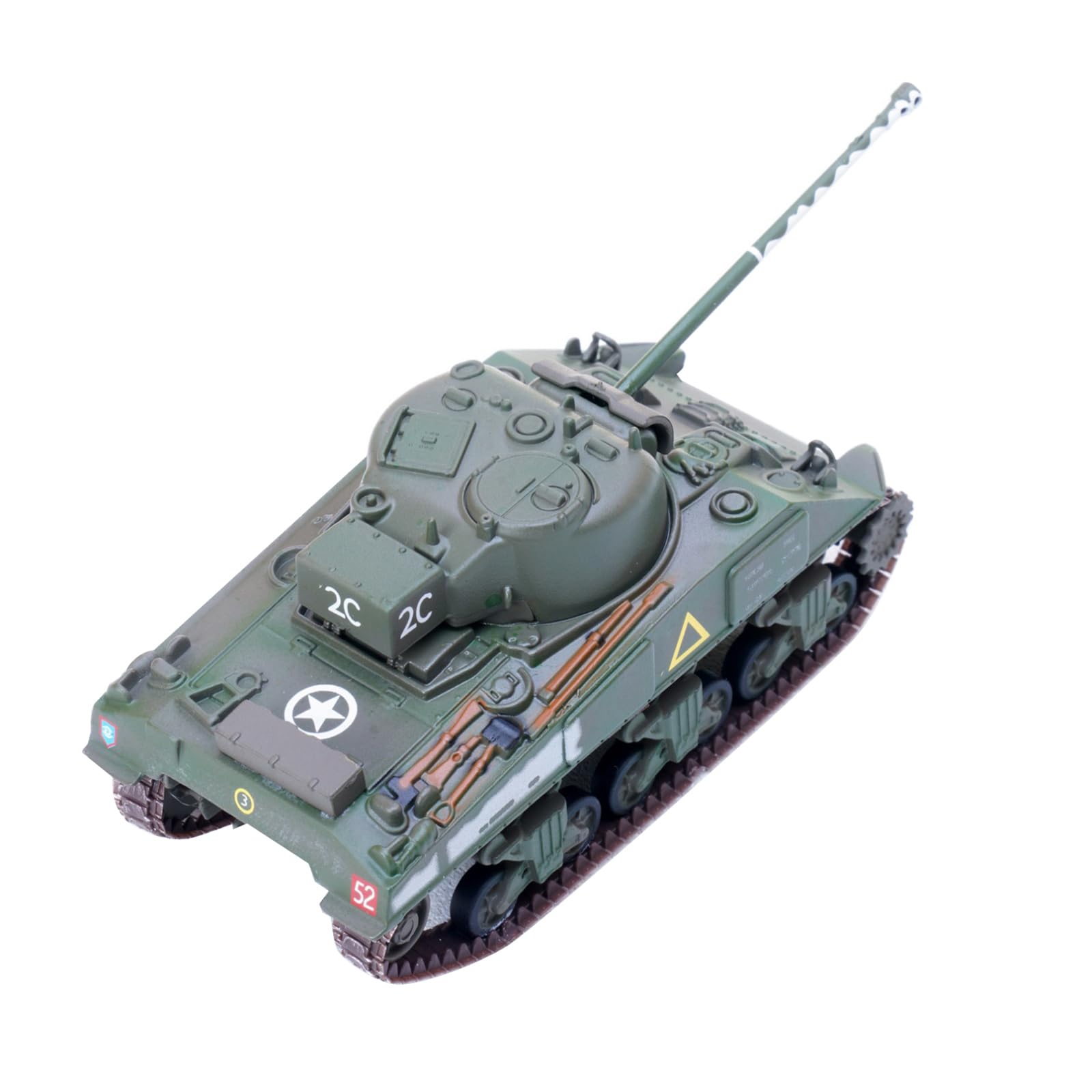 DBEIXIWEI 1:72 Britain Sherman Firefly Tank Model Alloy High-Simulated Battle Tank Miniature Souvenir Static Display