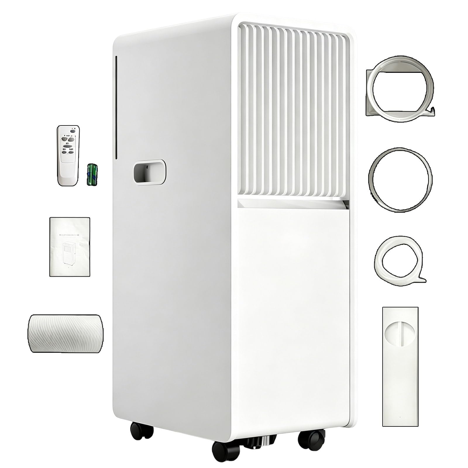 Lissontine One Color 13000 Btu Portable Air Conditioner With Remote And Timer