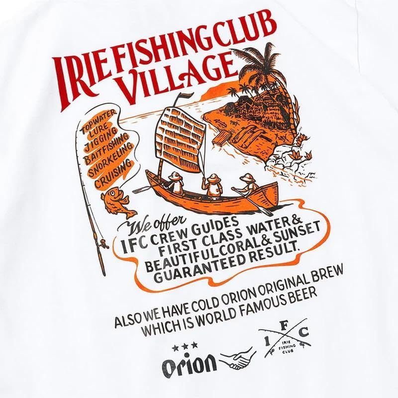 Amazon.co.jp: アイリーフィッシングクラブ × オリオンビール コラボT 