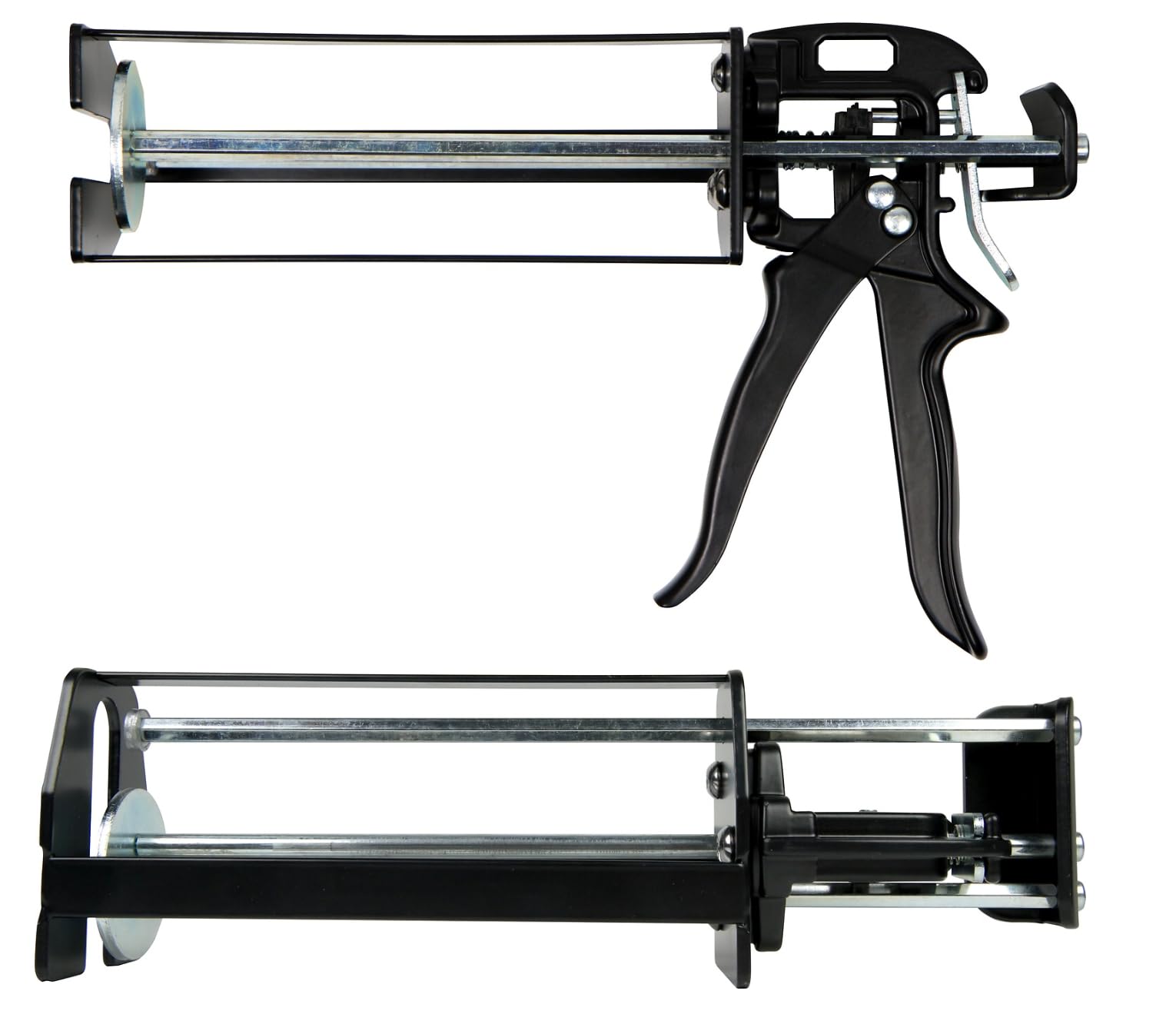 OTTO Pistola de prensa manual Gigapress Duo 490 – Prensa de cartuchos 2K 490 ml 10:1, resistente y duradera, relación de transmisión 35:1, para sistema Sulzer F & BlueLine