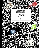  Sehun Ultimate Stan: Exo Mock Sticker Filled Kpop Bias Merch Notebook 7.5 x 9.25\