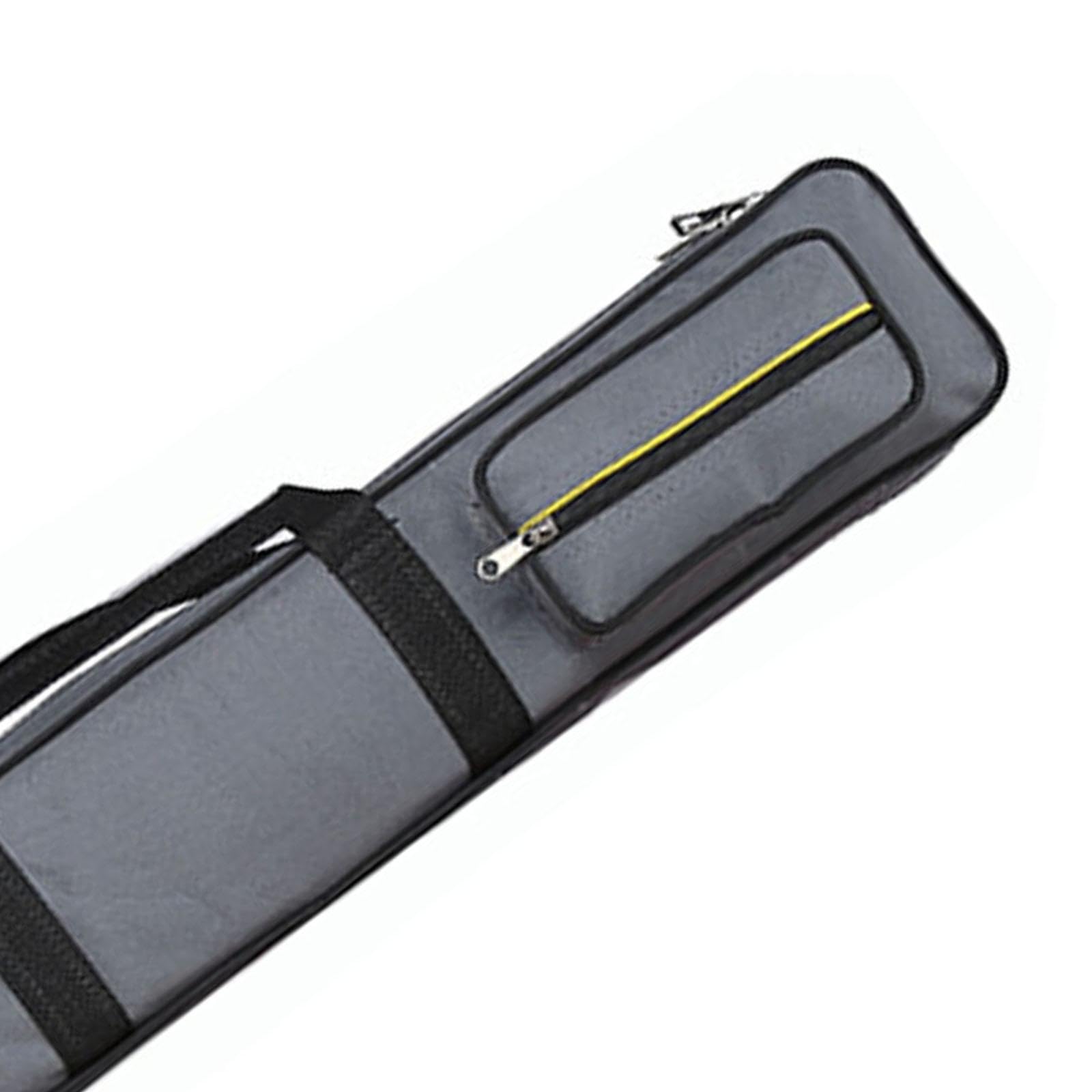 Perfeclan Housse Élégante pour Queues de Billard, Étui de Transport Compact pour Queues de Billard, Housse en Tissu Oxford avec Poignée Portable, Sac Pratique pour Ranger Les Tiges, Noir