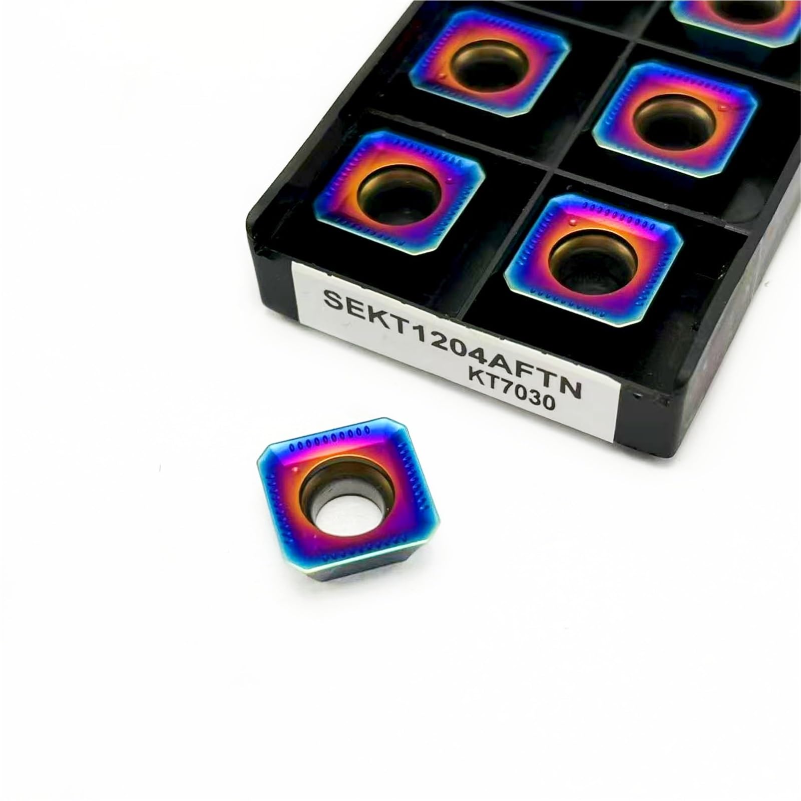 Plaquettes de carbure CNC pour outil de tour et fraise en bout boite de 10 pieces