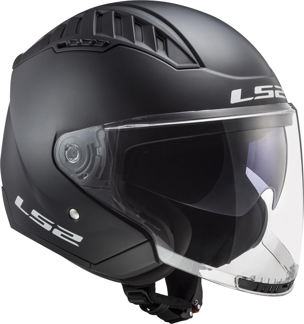 LS2, Casco Moto Jet COPTER II SOLID Matt Black, M