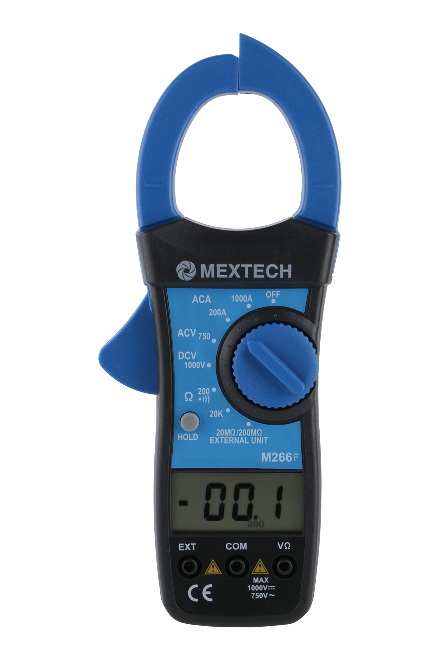 MEXTECH M266F CLAMP METER, 3½ Digits with 1999 Counts.-image-40