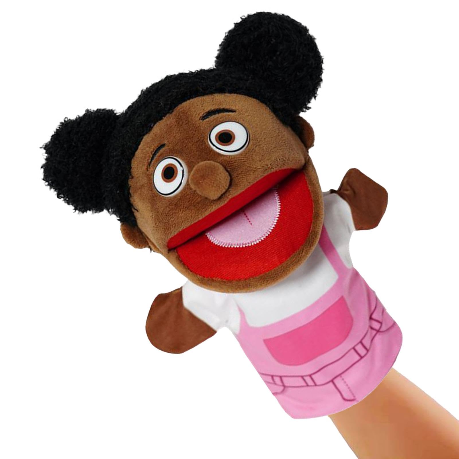 Family Hand Puppet Toy Set Wide Mouth Plush Cartoon Puppets ...