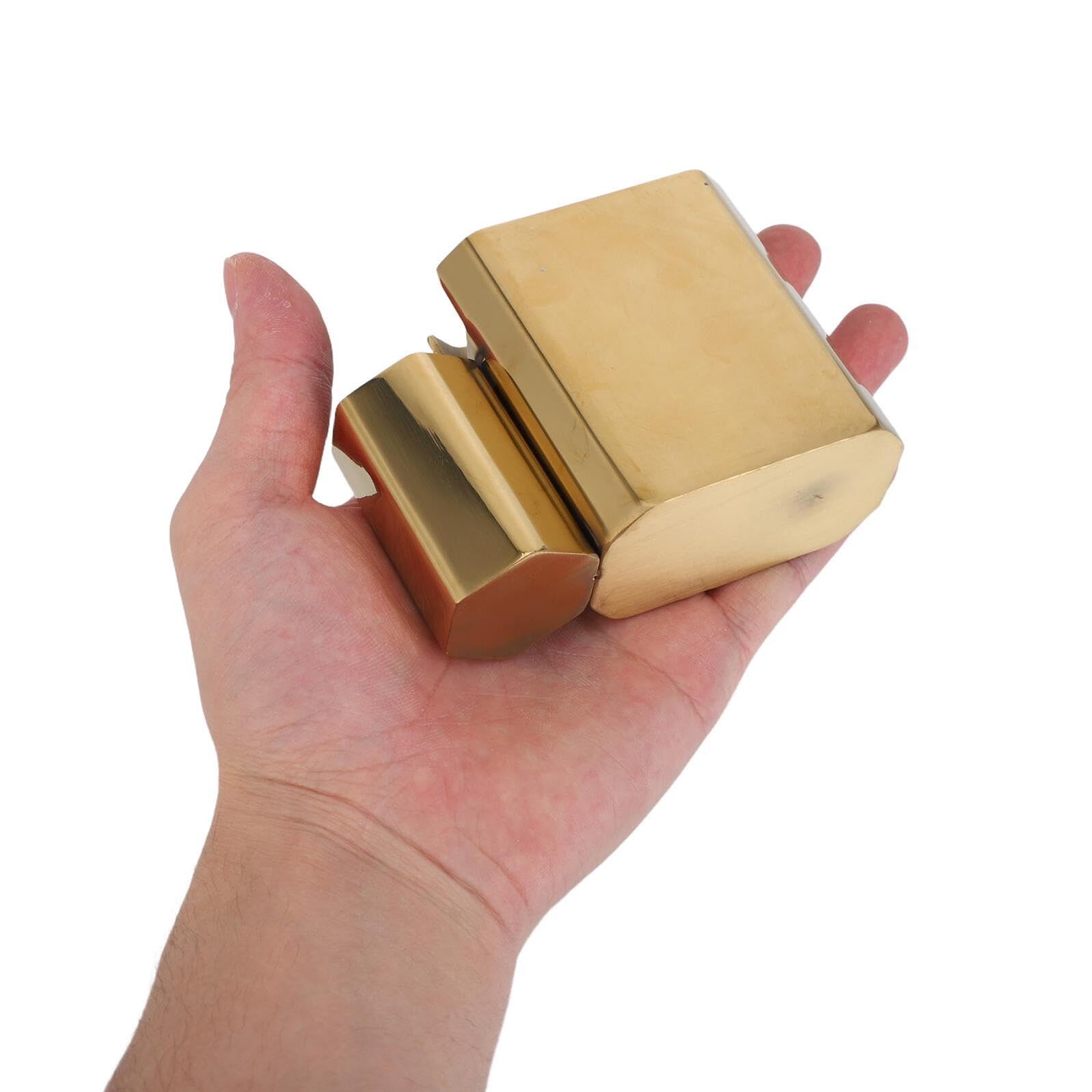 Servilletero de Mesa de Acero Inoxidable con Palillero, Dorado