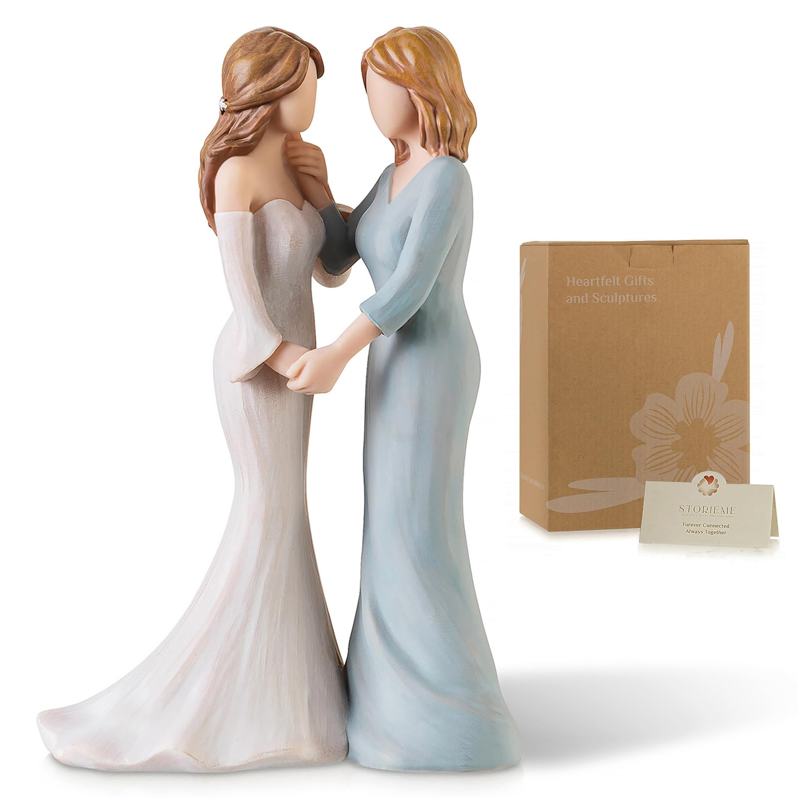 Storieme Mother of The Bride Figurine Gifts for Wedding Day & Engagement